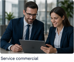 Service commercial utilisant les comptes rendus d'appels assistés par IA
